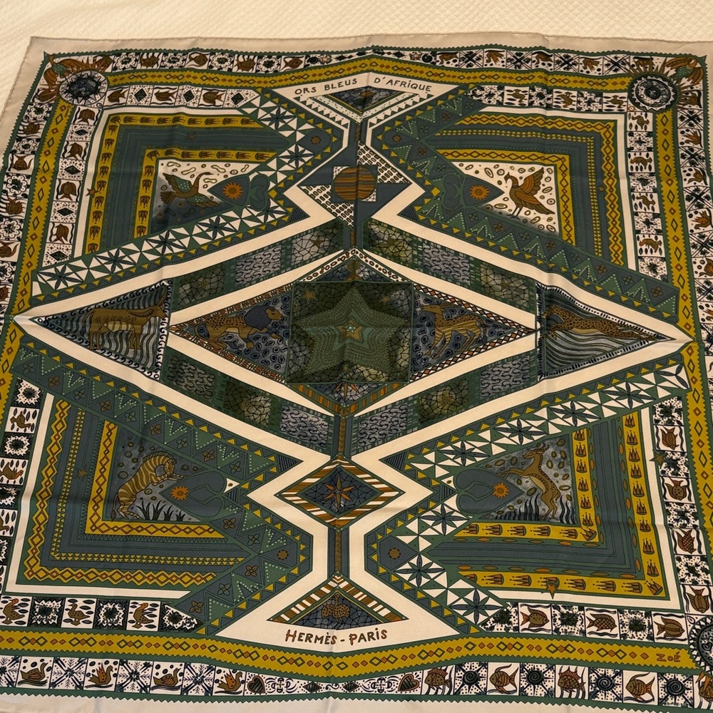 Hermes Silk Scarf 90cm